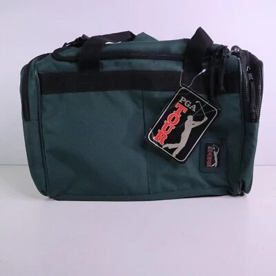 PGA Tour Partners Golf Duffle Club Bag Green Nylon With Shoulder Strap NWT - Image 1 of 4