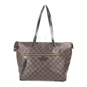 LOUIS VUITTON N41013 Damier Iena MM Shoulder Bag Tote Bag Canvas Ebene Brown - Bild 1 von 18