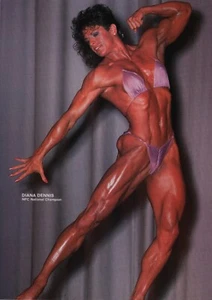 Women's Physique World 1986 Dona Oliveira Diana Dennis Juliette Bergman Meyer - Picture 1 of 15