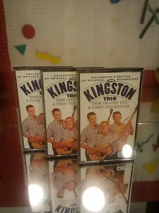 READERS DIGEST Cassette Tapes Lot of 3 THE KINGSTON TRIO Greatest Hits - Picture 1 of 3