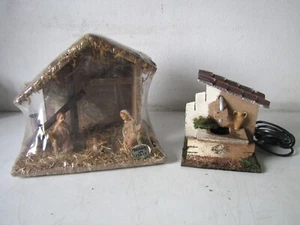 CAPANNA + FONTANA PER PRESEPE - Foto 1 di 11