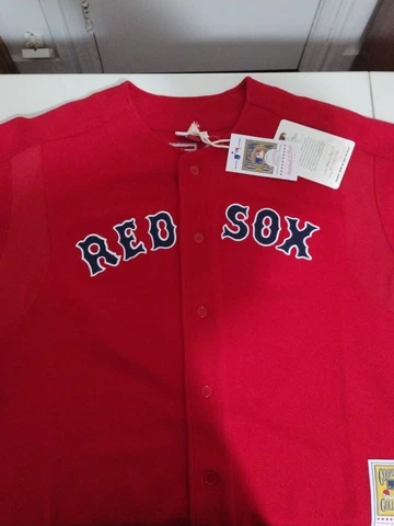Boston Red Sox Mitchell & Ness David Ortiz Mens XL Jersey Cooperstown Collection Cover
