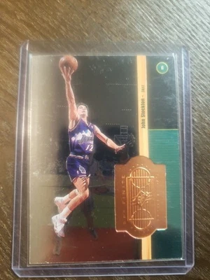 1998-99 SPx Finite #45 John Stockton #/10000 - Image 1 of 2
