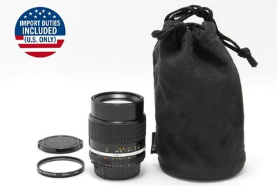 Read! SIC【Opt MINT】S/N 102XXXX Nikon Ai-s Ais Nikkor 105mm f2.5 Lens From JAPAN - image 1 of 4