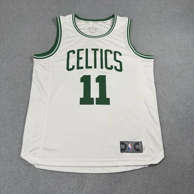Boston Celtics Jersey Mens Medium Kyrie Irving #11 NBA Authentic Fanatics White - Image 1 of 4