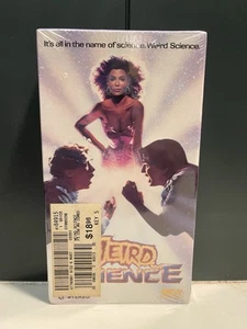 *RARE* Weird Science Sealed VHS 1986 Release White MCA Side Watermarks - Picture 1 of 7