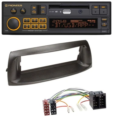Pioneer DAB MP3 USB Bluetooth Autoradio für Fiat Punto (188, 1999-2005) - Bild 1 von 4