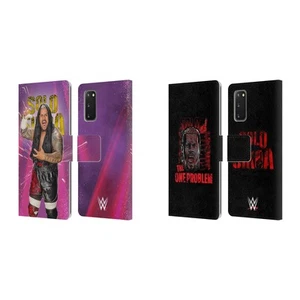 OFFICIAL WWE SOLO SIKOA LEATHER BOOK WALLET CASE COVER FOR SAMSUNG PHONES 1 - Picture 1 of 8