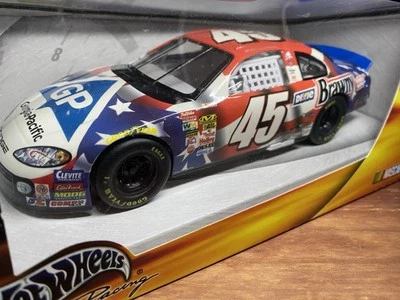 Hot Wheels Racing 1:24 Die Cast NASCAR Dodge Race Car #45 Diecast - Image 1 of 4