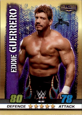 EDDIE GUERRERO 2017 Topps Slam Attax WWE #257 Pro Wrestling Trading Card - Image 1 of 3