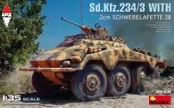 MINI ART 1/35 SD.KFZ.234/3 WITH 2CM SCHWEBELAFETTE 38 - Immagine 1 di 1