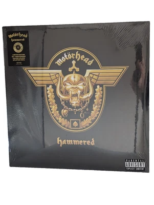 MOTÖRHEAD - Hammered (20th Anniversary) YELLOW/BLACK SPLATTER Vinyl Neu OVP - Bild 1 von 3