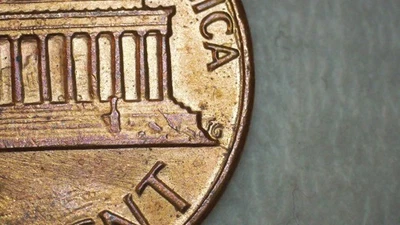 1983 Lincoln Memorial- Die Crack - Image 1 of 4