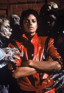 11x17 Michael Jackson 5 Photo Poster Thriller 1983 Outtake Backstage Photography - Picture 1 of 1