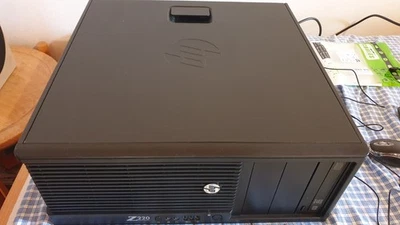 HP Z220 WORKSTATION i7 ram 32GB ssd 120GB GPU nvs510 WIN10 DVD-RW FISSO TOWER PC - Immagine 1 di 4