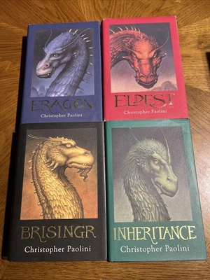Inheritance Cycle Hardcover Set (Eragon Eldest Brisingr Inheritance) 3/4 1st Ed. - Image 1 of 4
