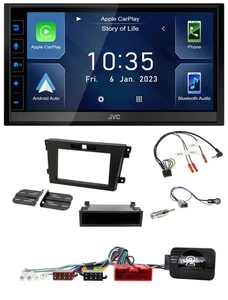 JVC DAB Bluetooth Lenkrad USB 2DIN Autoradio für Mazda CX-7 2008-2010 - Bild 1 von 12