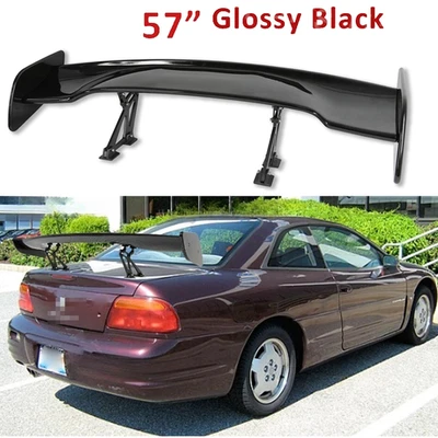 Glossy Black 57" Rear Spoiler Wing Truck GT-Style For Chrysler Sebring - Изображение 1 из 4