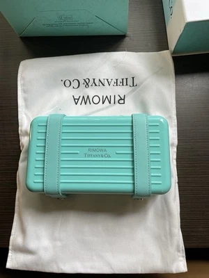 RIMOWA × TIFFANY & CO. Jewelry Personal Case Tiffany Blue - Image 1 of 4