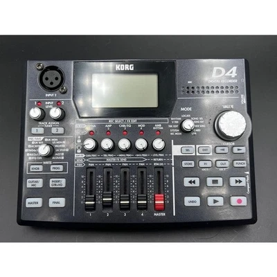 Korg D4 Compact 4-Track Digital Recorder - Image 1 of 3