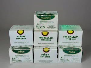 Incienso de Santa Fe Large Mix Lot - 200 Plus Cones! 7 Boxes 4 Sealed 3 Unsealed - Picture 1 of 14