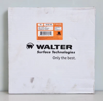Walter 10Q143 14" x 3/32" x 1" Chopcut Steel Type 1 A-30 Chop Saw Wheels 10 pk - Image 1 of 2