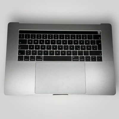 Topcase MacBook Pro 15" A1990 2018 2019 QWERTZ DE Space Grey | T101 - Bild 1 von 2