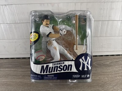 NEW Thurman Munson New York Yankees MLB McFarlane Figure Series 29 NY Yanks - Image 1 of 4