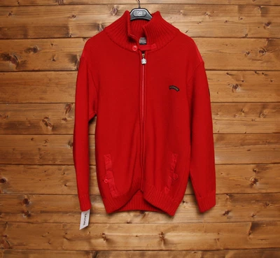 Cardigan PAUL & SHARK YATCHING Talla M Usado Rojo Vintage Invernal - Imagen 1 de 4