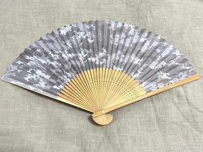 Складной вентилятор Sensu с чехлом для морских сил самообороны - Изображение 1 из 2