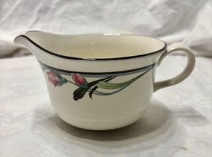 Lenox Chinastone MIDNIGHT BLOSSOMS Open Sauce Boat - Picture 1 of 5