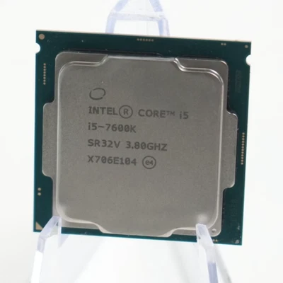 Procesador CPU Intel Core i5-7600K SR32V 3,80 GHz 4 núcleos 6 MB - Muy bueno Foto 1 de 2