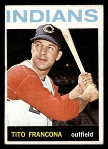 1964 Topps #583 Tito Francona - VG-VGEX *TedsCardShack* - Foto 1 di 2