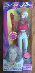 VTG Britney Spears Oops! I did It Again Doll 2000 Rare Red/White Outfit NIB  - Picture 1 of 6