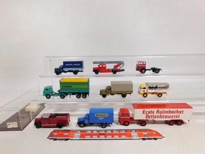 9X Brekina H0 1:87 Modello MB Pompiere Schenker Kühne Continental Ecc #DX478-1 - Immagine 1 di 4