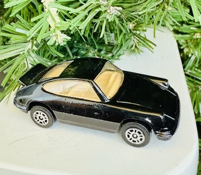 Vintage Corgi Porsche Carrera - Black #1278081 (No Logo - Rare) 1/64 Scale Naked - Image 1 of 4