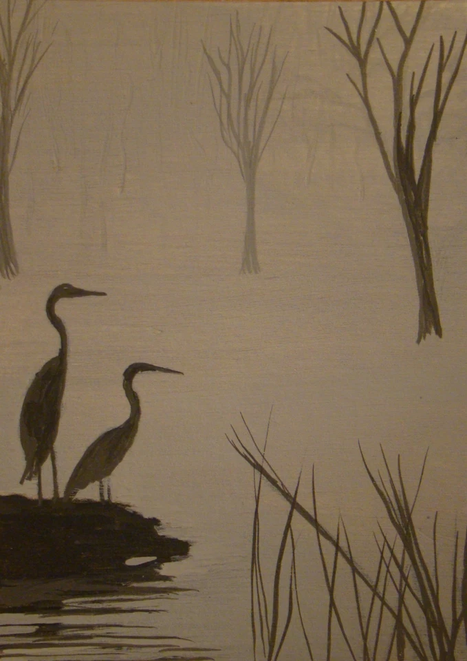 The Gray Kingdom A story and an ACEO 原版 — 第 1/1 张图片