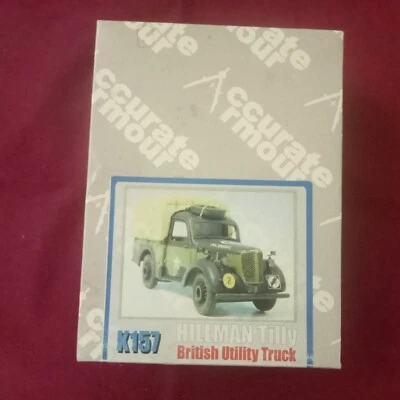 Hillman Tilly British Utility Car -  scala 1/35 Accurate Armour K157 - Immagine 1 di 3