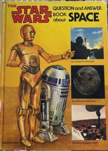 Star Wars Question And Answer Book About Space 1979 Scholastic Hardcover T05 - Picture 1 of 2