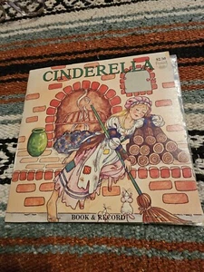 Vintage Cinderella Book and Record Series Book Only  - Picture 1 of 3