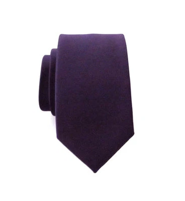 CORBATA CUELLO FLACO Sólida Informal Liso Slim Traje 2" Boda Fiesta Envío Gratis NUEVO Foto 1 de 2