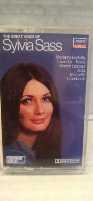 SYLVIA SASS The Great Voice of CASSETTE CrO2 1977 Decca/London Jubilee UK MINT  - Image 1 of 4