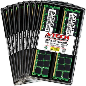128GB 16x 8GB PC3-10600R RDIMM ASUS RS500A-S6/PS4 Memory RAM - Picture 1 of 3