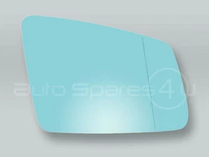 Espejo de puerta con calefacción azul vidrio y respaldo DERECHO se adapta a MB CL CLS GLK B W216 W218 - Imagen 1 de 2