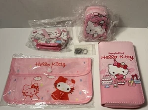 New Hello Kitty Wallet Cake Happy Birthday And Three Mini Bags Brand New - Picture 1 of 9