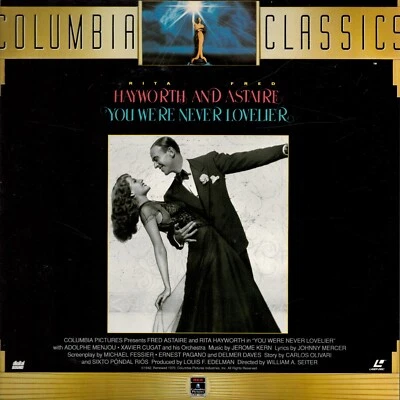 You Were Never Lovelier - Laserdisc - Fred Astaire & Rita Hayworth - Image 1 of 2