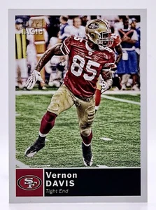 2010 Topps Magic SP #137 Vernon Davis San Francisco 49ers - Picture 1 of 2