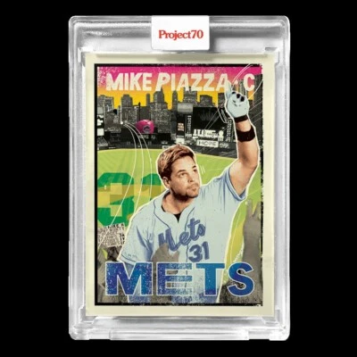 2021 Project 70 #638 1967 Mike Piazza by New York Nico Mets (PR=648) - Image 1 of 2