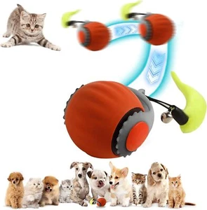Interactive Cat Ball Speedy Tail 2.0 Pet Toy Rolling Ball, for Cat & Dog Pet - Picture 1 of 26