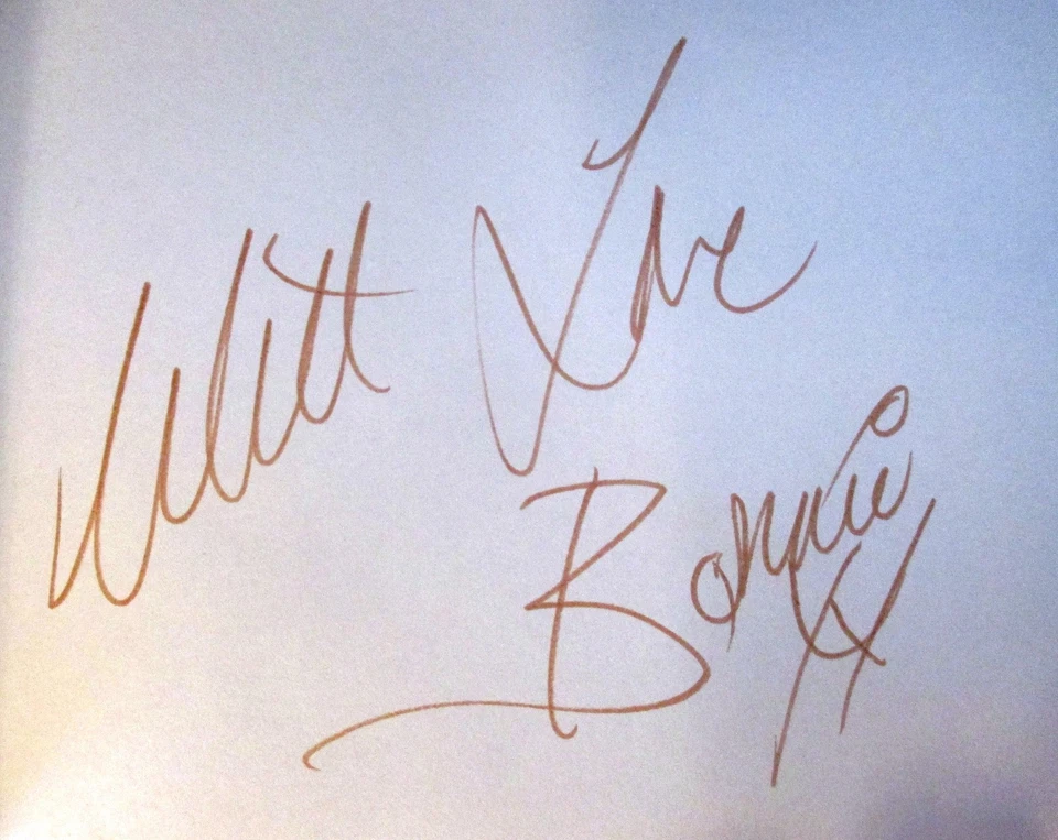 Bonnie Langford signed autograph book page English Actress Doctor Who Eastenders - Image 1 of 1